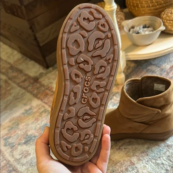 Tan Suede Ankle Boots - Picture 3 of 5